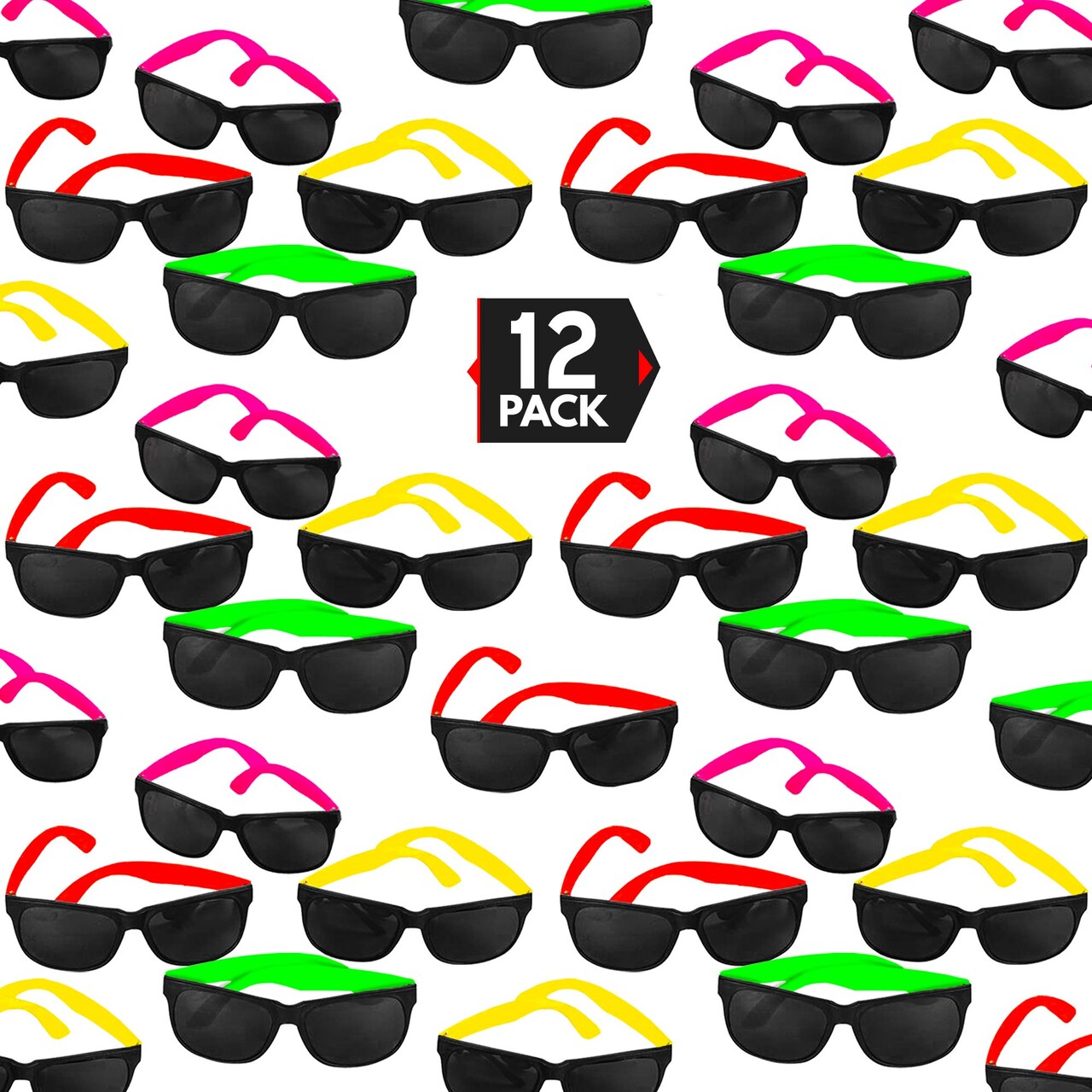 White sunglasses top party favors